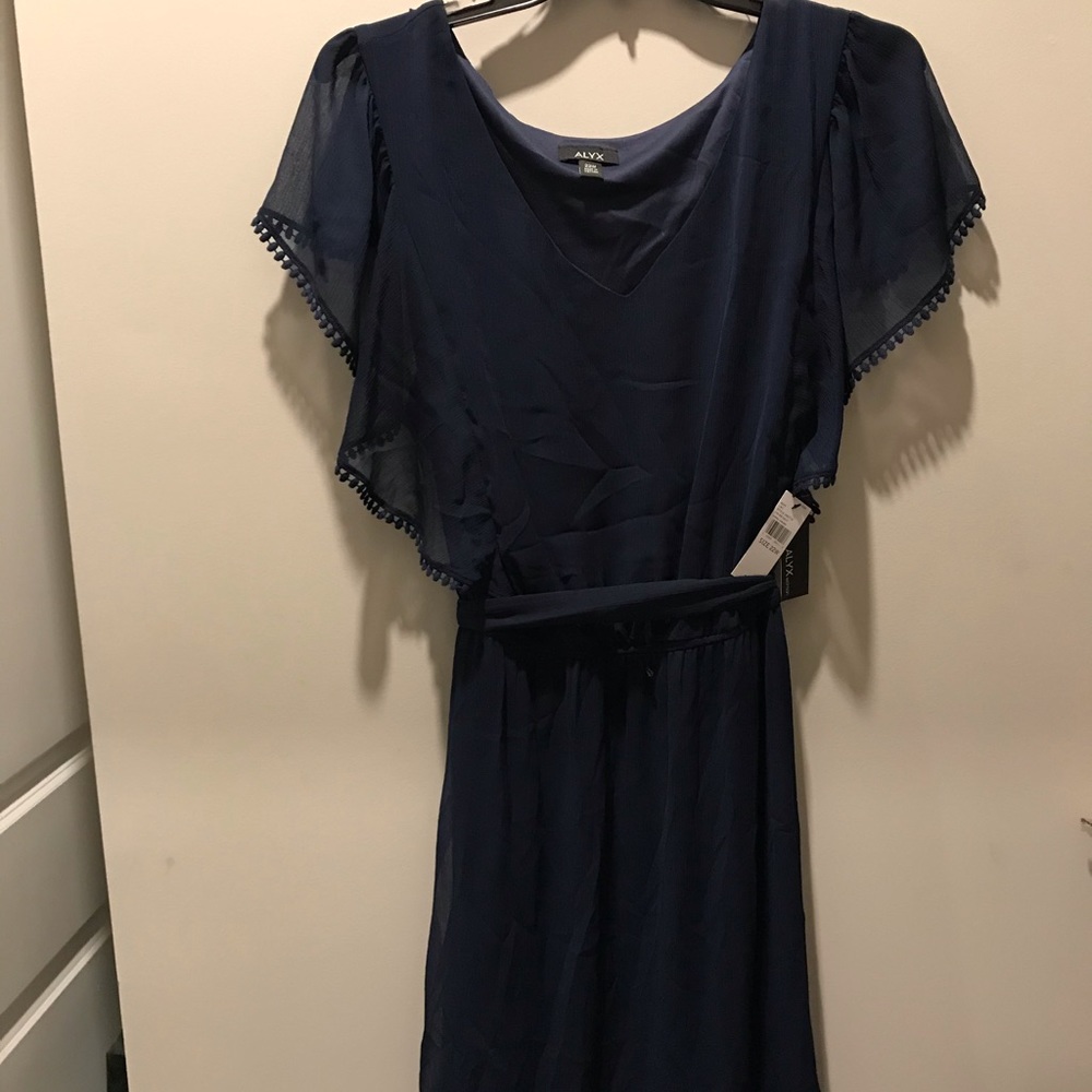 Classic NWOT navy dress!